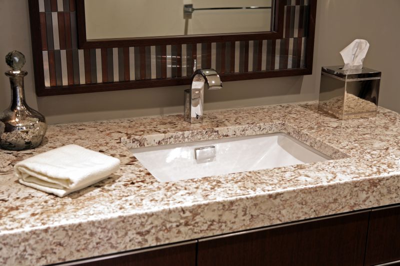 Seamless Bathroom Countertop