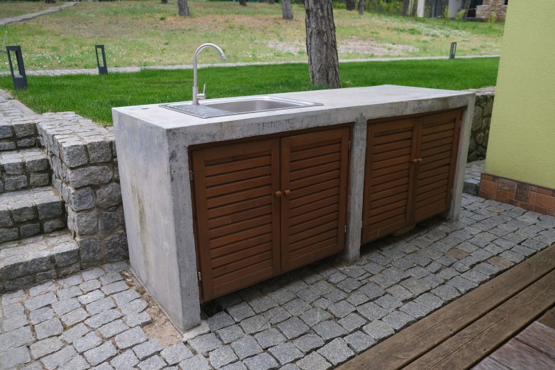 Outdoor Granite Kitchen