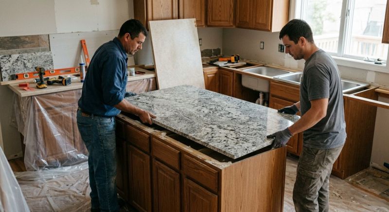 Granite Countertop Installation in Marin County, CA