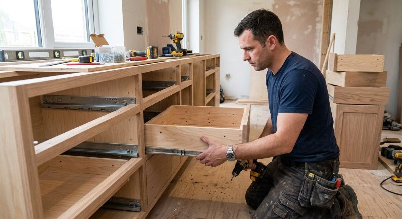 Vanity Cabinet Installation in Bloomington, IN